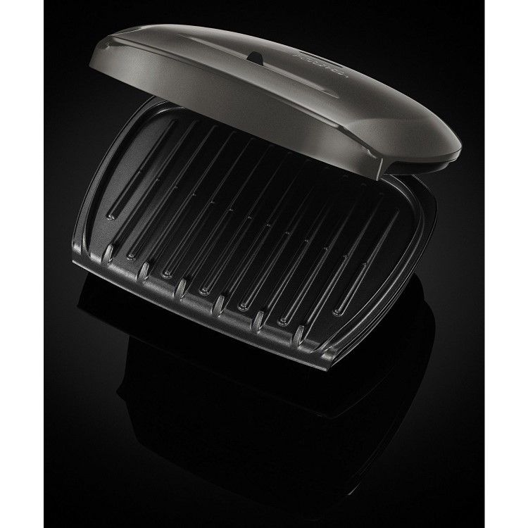 George Foreman 18871 5 Portion Family Grill with Temperature Control - Black