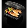 George Foreman 18871 5 Portion Family Grill with Temperature Control - Black