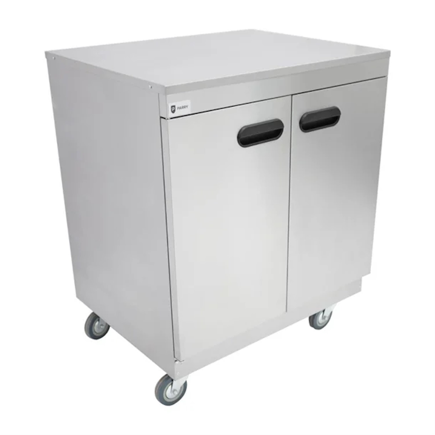 Parry Catering Equipment Parry 1888 Commercial Mobile Hot Cupboard Plain Solid Top 865Mm Wide