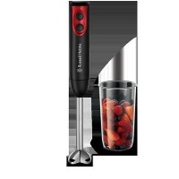 Russell Hobbs 18970 Desire Hand Blender 400w Black With Red Accents