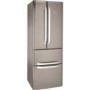 GRADE A2 - Hotpoint FFU4DX Quadrio 70cm Wide Frost Free Freestanding Fridge Freezer Stainless Steel