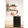 GRADE A2 - Hotpoint RLAAV22K1 55cm Freestanding Under Counter Fridge Shiny Black