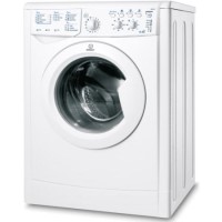 GRADE A3 - Indesit IWDC6105 Freestanding Washer Dryer in White
