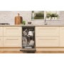 GRADE A2 - Hotpoint SIAL11010G 10 Place Slimline Freestanding Dishwasher Graphite