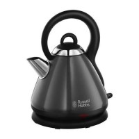 Russell Hobbs 19144 Heritage Traditional Metallic Graphite 1.8lt Kettl