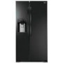 GRADE A2 - Light cosmetic damage - LG GSL325WBYV Basic American Fridge Freezer With Non-plumbed Ice And Water Dispenser - Black
