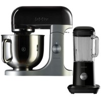 Kenwood KMix Kitchen Machine - Black With Free Blender 