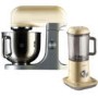 Kenwood KMix Kitchen Machine - Almond Cream With Free Blender 