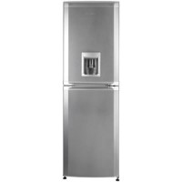 GRADE A2 - Light cosmetic damage - Beko CFD5834APS 149L 183x55cm Wide Freestanding Fridge Freezer With Water Dispenser Silver