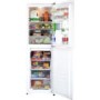 GRADE A2 - Light cosmetic damage - Beko CFD5834APS 149L 183x55cm Wide Freestanding Fridge Freezer With Water Dispenser Silver