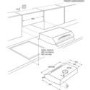 GRADE A2 - Light cosmetic damage - Zanussi ZHT610W 60cm wide Conventional Cooker Hood White