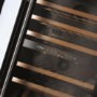 GRADE A2 - Light cosmetic damage - CDA FWV901SS Dual Zone 60 cm Wide Integrated Wine Cooler
