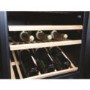 GRADE A2 - Light cosmetic damage - CDA FWV901SS Dual Zone 60 cm Wide Integrated Wine Cooler