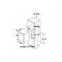 GRADE A2 - Light cosmetic damage - CDA FWV901SS Dual Zone 60 cm Wide Integrated Wine Cooler
