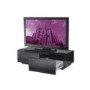 GRADE A1 - As new but box opened - UK-CF Vienna Gloss Black TV Cabinet - Up to 42 Inch