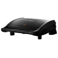 George Foreman 19580 Jul13 Gf Entertaining Grill 7 Portions Black