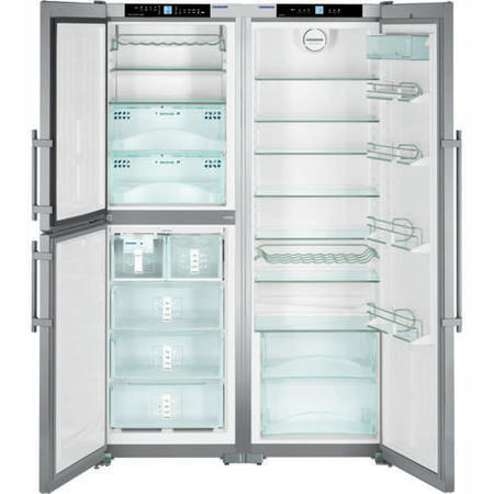 GRADE A1 - As new but box opened - liebherr SBSES7353 Frost Free American Fridge Freezer with BioFresh  without Ice Maker