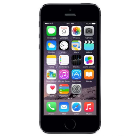 Grade A Apple iPhone 5s Space Grey 4" 32GB 4G Unlocked & SIM Free