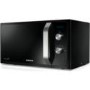 GRADE A2 - Light cosmetic damage - Samsung MS23F301EAK Black 23 Litre Freestanding Microwave Oven