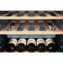 GRADE A1 - As new but box opened - Haier WS49GDB 49 Bottle Dual Zone Wine Cooler Black