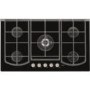 GRADE A1 - As new but box opened - AEG HG995440NB Designer Five Burner Gas-on-glass Hob in Black