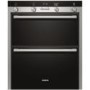 GRADE A3 - Heavy cosmetic damage - Ex-display Siemens iQ500 Electric Built Under Double Oven  in Stainless steel