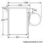 GRADE A1 - Bosch WTE84106GB Classixx 7kg Freestanding Condenser Tumble Dryer-White