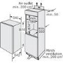 GRADE A2 - Light cosmetic damage - Bosch KIR18V20GB Avantixx Built In Fridge