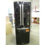 GRADE A2 - Light cosmetic damage - Hotpoint FFU3DK Trio 3-door Freestanding Fridge Freezer With French-style Fridge Doors Black
