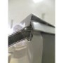 GRADE A3 - Heavy cosmetic damage - Baumatic BRZF1759SE 175x60mm Freestanding Freezer In Stainless Steel Look