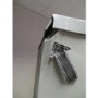 GRADE A3 - Heavy cosmetic damage - Baumatic BRZF1759SE 175x60mm Freestanding Freezer In Stainless Steel Look