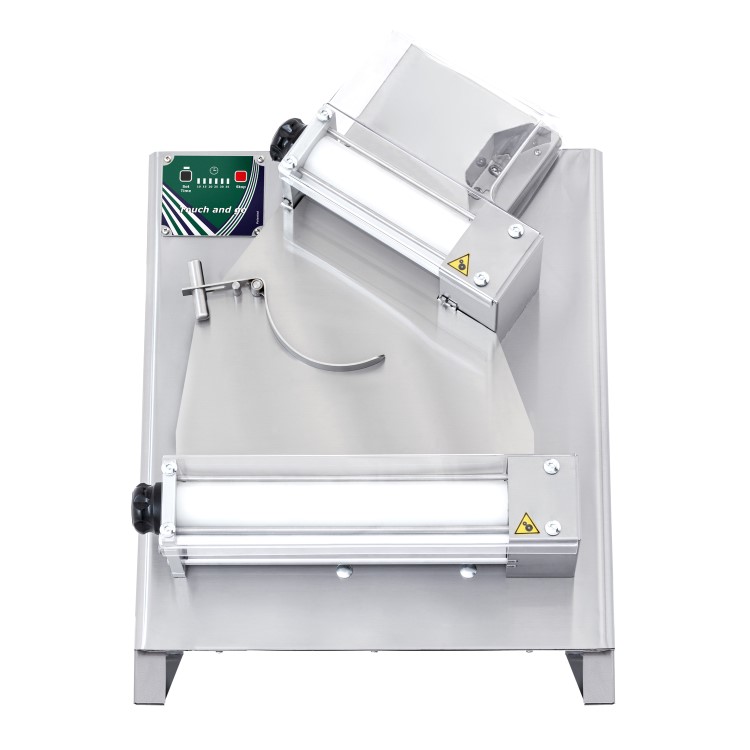 HOSTEK DUALE 310 Touch and Go Dough Roller / Pizza Former Up To 30cm - 12 Inch. Made In Italy. 13 Amp Plug.