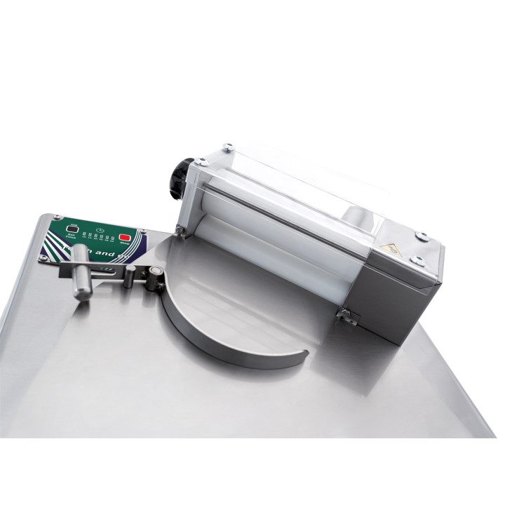 Hostek Duale 420 Touch and Go Dough Roller / Pizza Former Up To 40cm - 16 Inch Wide Dough. Made In Italy. 13 Amp Plug