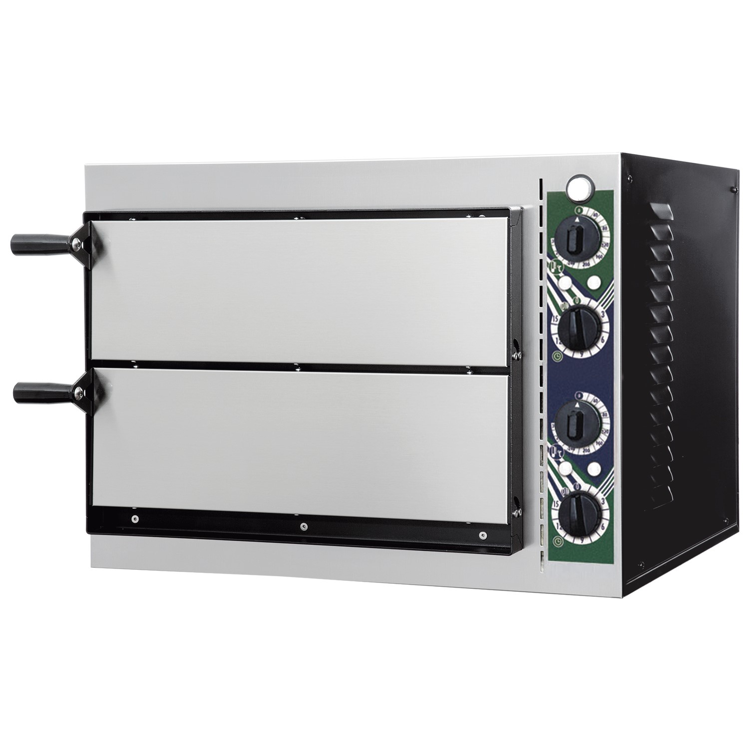 Hostek Nevo 2/40 Italian Twin Deck Pizza Oven 2 x 14 Pizzas Plug in