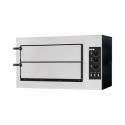 1F010033 Hostek Nevo 2/50 3T Italian Twin Deck Pizza Oven, 2 x 18" or 8 x 8" Pizzas, 1 Phase