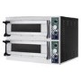 Hostek Nevo 44 Premium Italian Made Twin Deck Pizza Oven Up To 8 x 13" Pizza. Up To 450C. Electric Single Phase 9.4kW