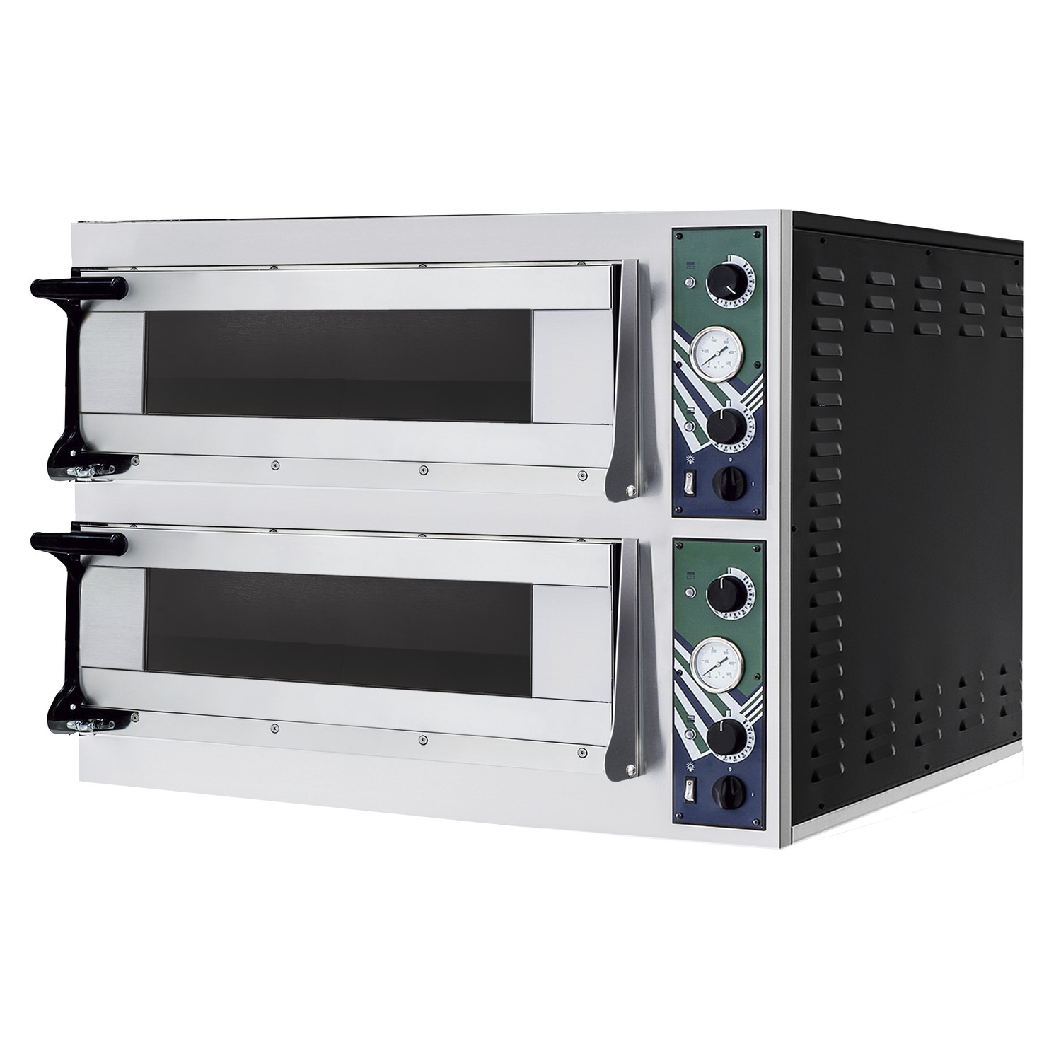 Hostek Nevo 44 Maxi Commercial Double Deck Pizza Oven 8 X 14 Pizzas 1 Phase 1F012205