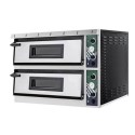 1F012305 Hostek Estra 44 Superior Large Twin Deck Electric Pizza Oven 8 x 14" Pizzas 720mm Decks Single Phase