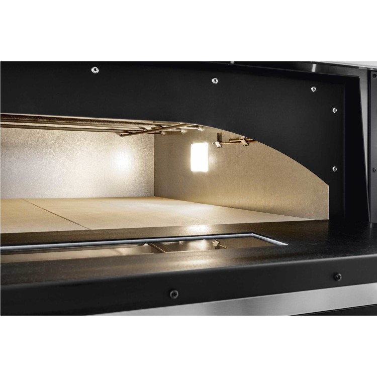 Hostek Estra 44 Superior Italian Manufactured Large Twin Deck Electric Pizza Oven 8 x 14" Pizza. Up To 450C. Single Phase 12kW