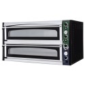 1F062073 Hostek Optima 99 WIDE Premium Extra Large Twin Deck Pizza Oven, 18 x 14" Pizzas, 1 Phase, 1080mm Decks