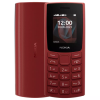 Nokia 105 2023 2G Dual SIM Mobile Phone - Red Terracotta