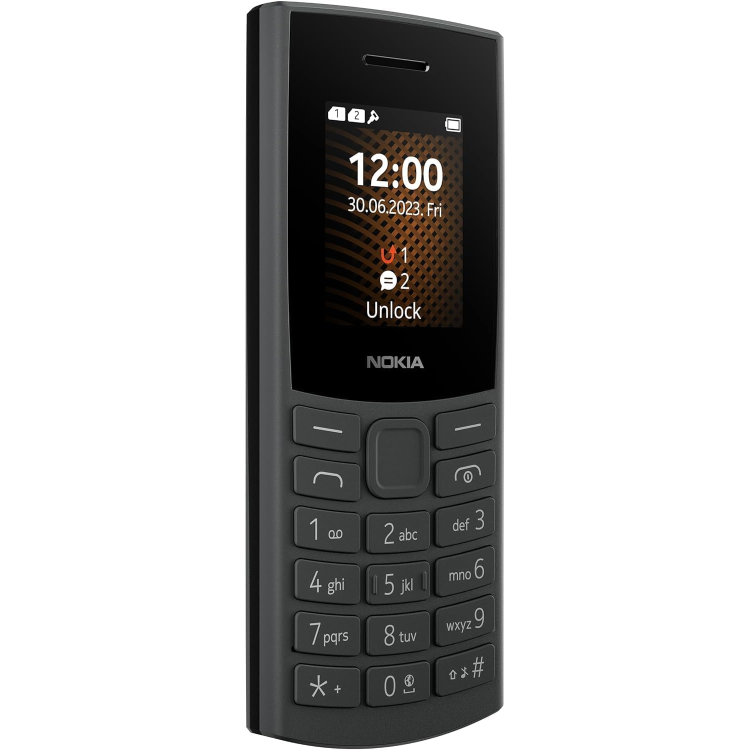 Nokia 105 4G 2024 1.8" 128MB 4G Unlocked & SIM Free Mobile Phone