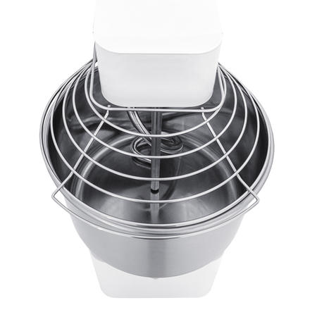 HOSTEK MIXA 20 Spiral Mixer 22ltr Bowl - 16kg Dough With Timer and Castors. Made In Italy. 13amp Plug