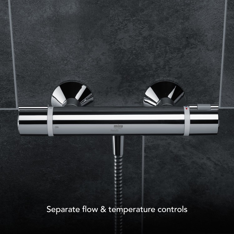 Mira Relate Exposed Thermostatic Mixer Shower