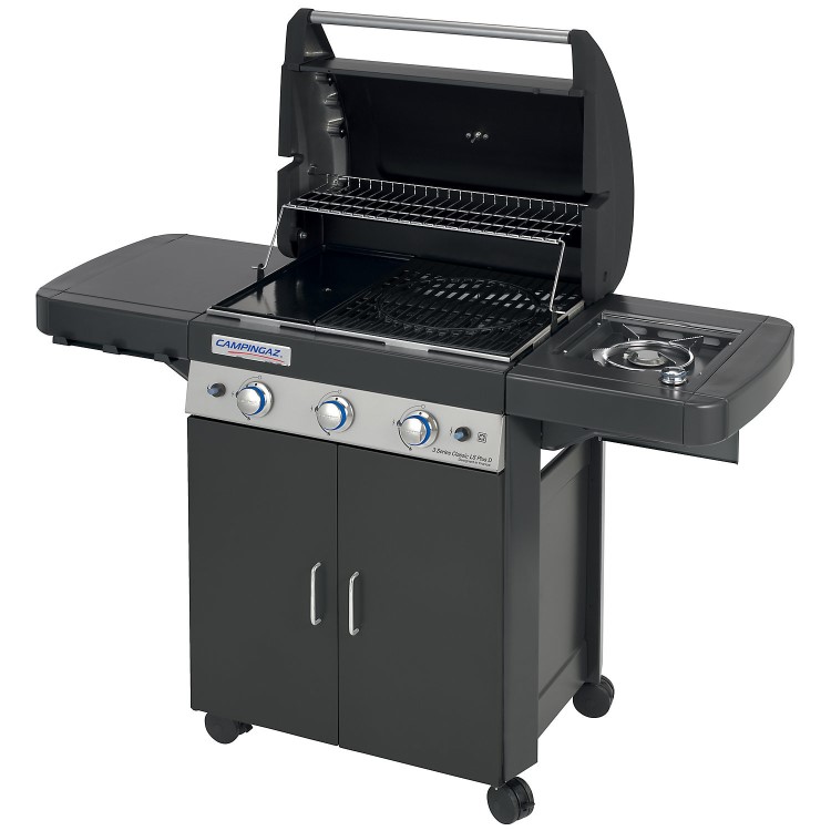 Campingaz 3 Series Classic LS Plus - 3 Burner Gas BBQ Grill - Black