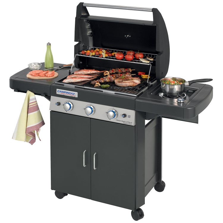 Campingaz 3 Series Classic LS Plus - 3 Burner Gas BBQ Grill - Black