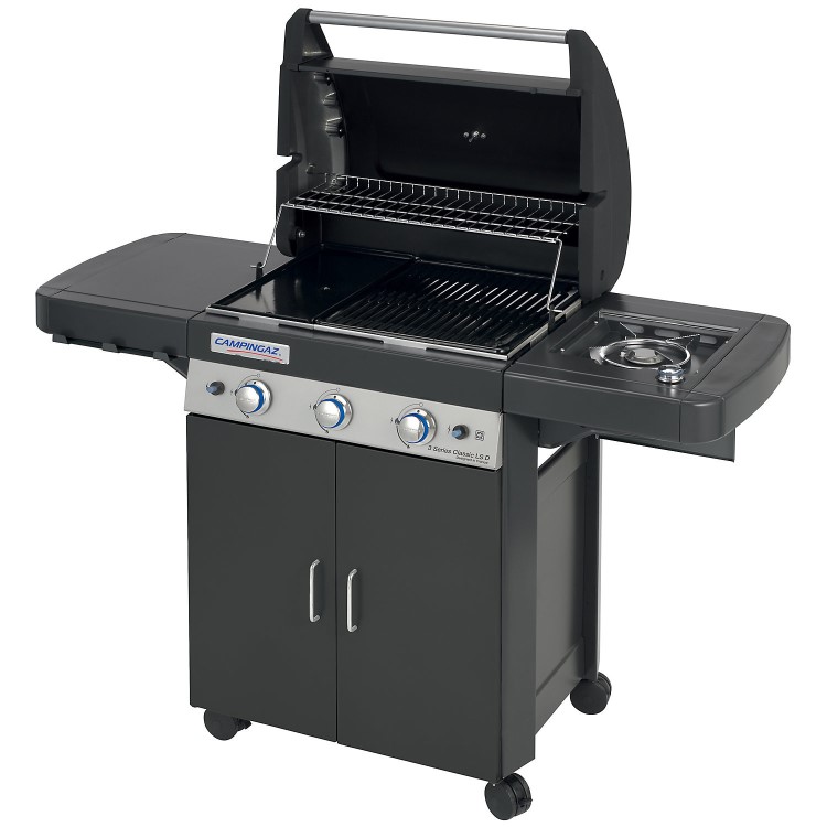 Campingaz 3 Series Classic LS - 3 Burner Gas BBQ Grill - Black