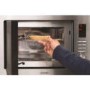 GRADE A1 - Indesit MWI2221X 24 L Built-in Microwave Oven With Grill Stainless Steel
