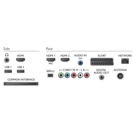 Refurbished - Philips 50PFL4208T 50 Inch Smart LED TV