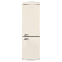 Servis C60185NFC Retro Right Hand Hinge Freestanding Fridge Freezer Cream
